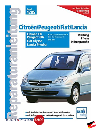 Citroën C8 Diesel Dictionnaire des reparations